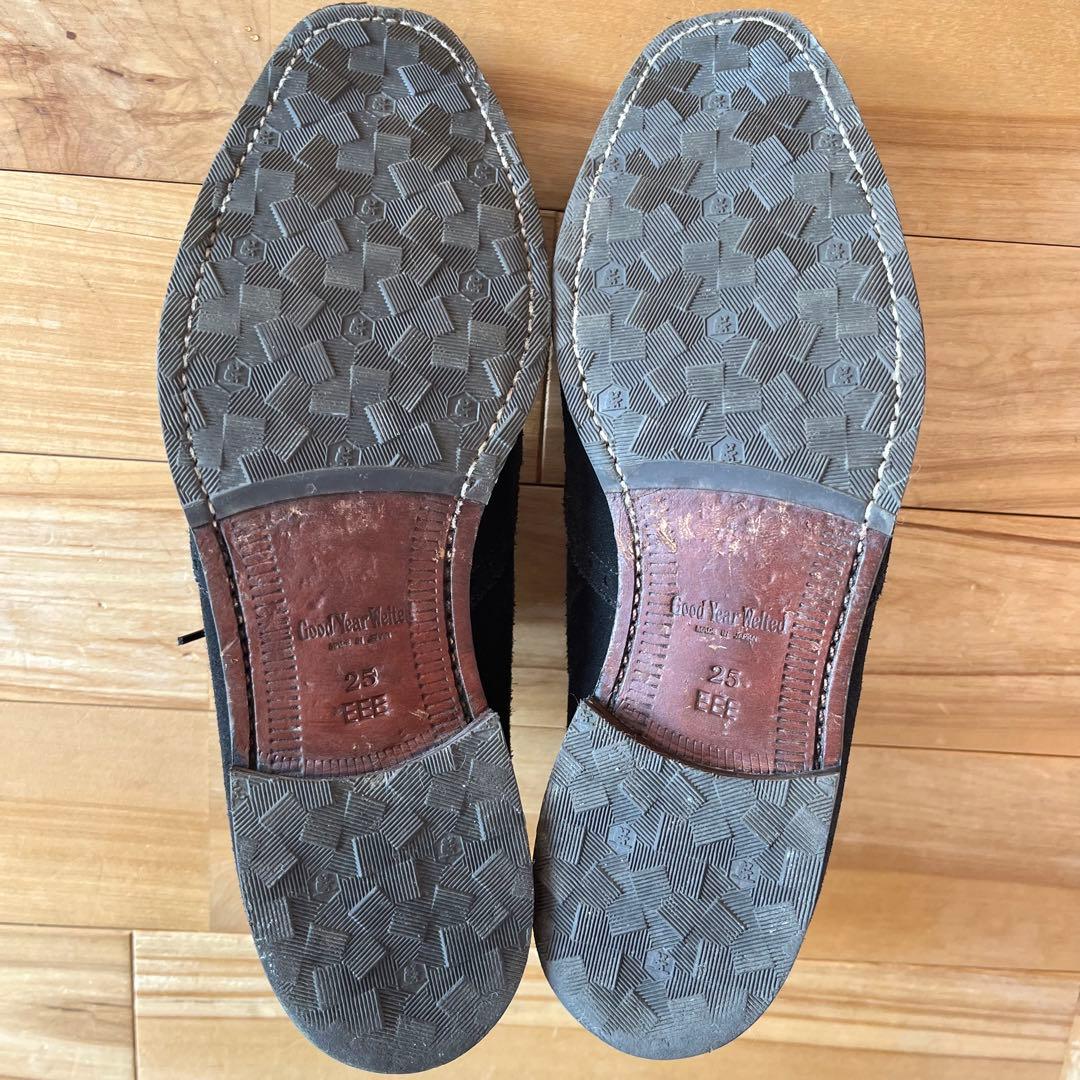 Mr.J　スコッチグレイン HIROKAWA ブラック　25cm