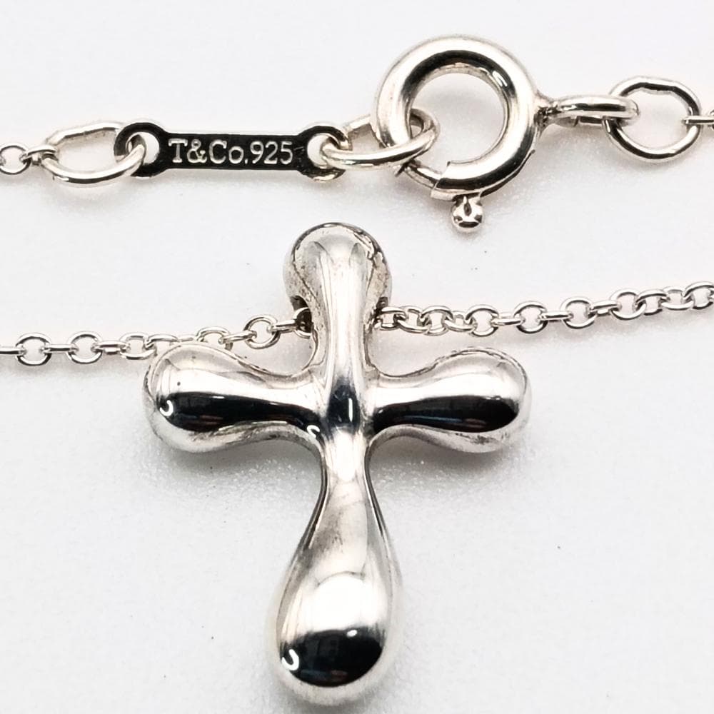 ティファニー スモールクロス ネックレス SV925 チェーン41cm