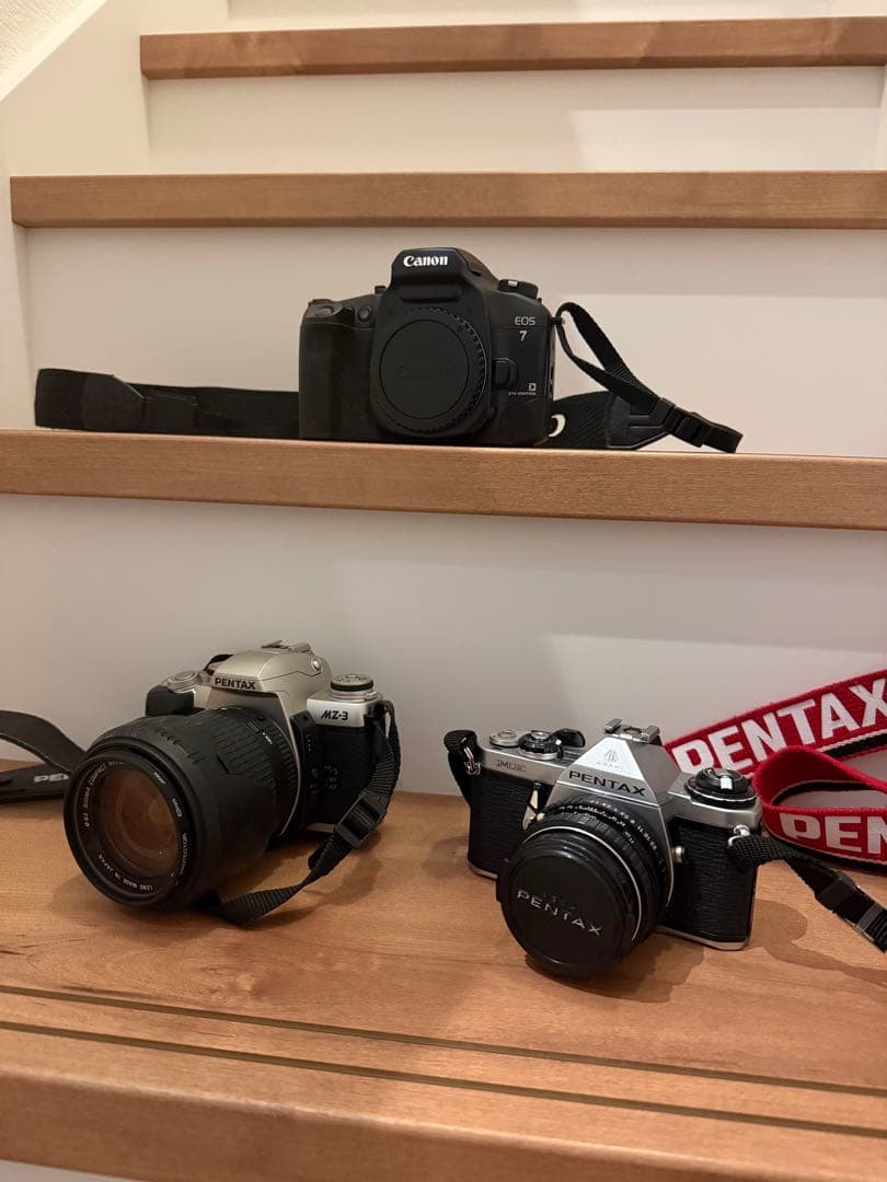 d*3様 ※ジャンク　Canon EOS7 Pentax MZ-3 ASAHI