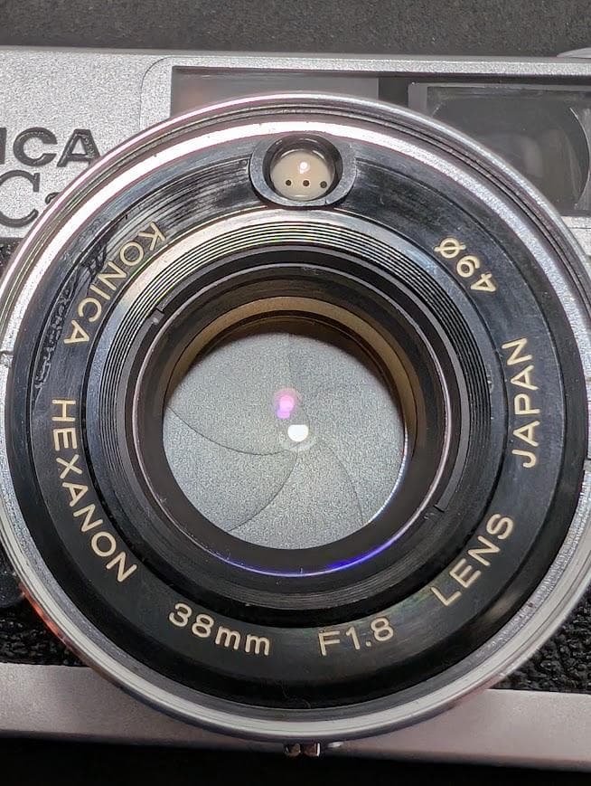 【露出計動作】 KONICA C35 FD レンジファインダー フィルムカメラ