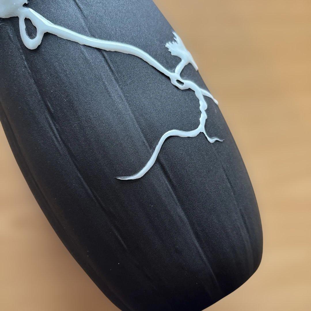 深川陶磁器　墨　sumi ミラノコレクション　花瓶