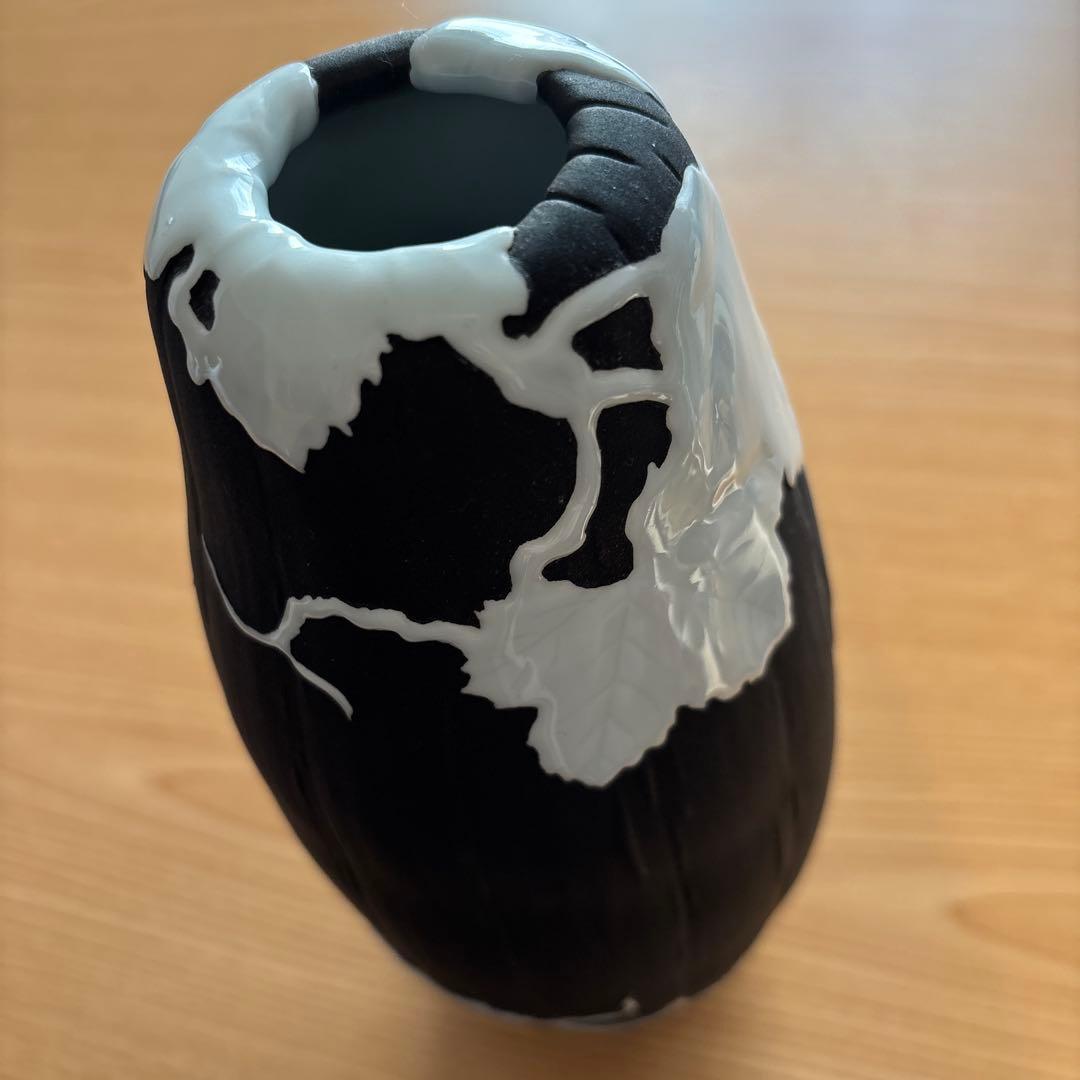 深川陶磁器　墨　sumi ミラノコレクション　花瓶