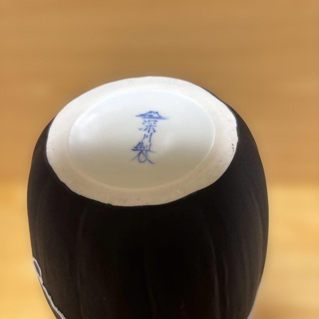 深川陶磁器　墨　sumi ミラノコレクション　花瓶