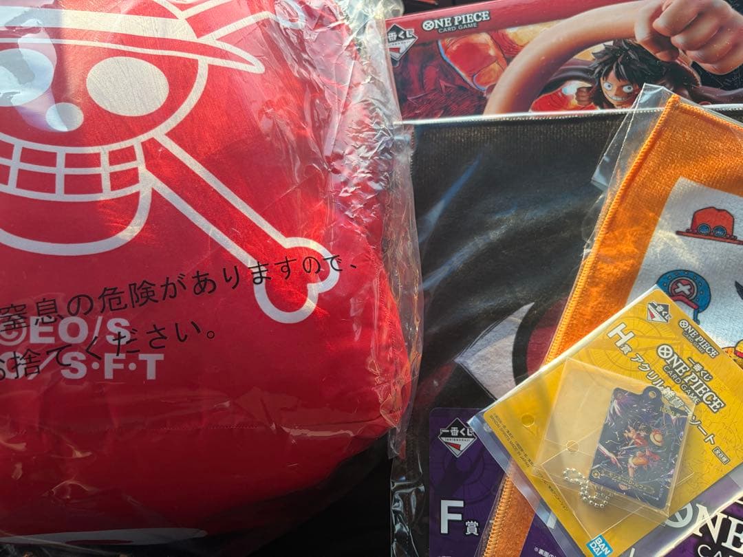 ONE PIECE カードゲーム A賞 フィギュア モンキー・D・ルフィ他