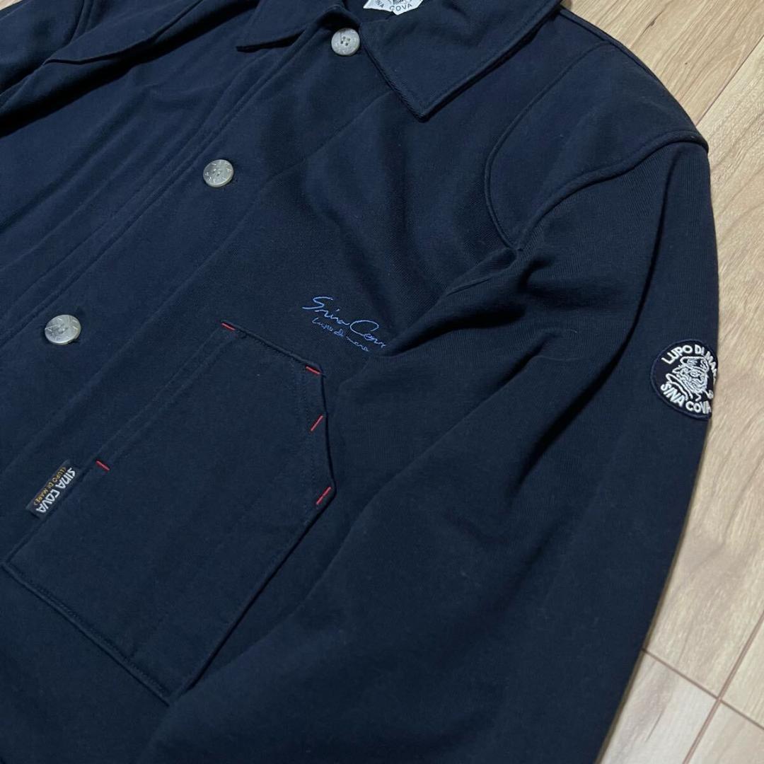 高級 美品 SINA COVA シナコバ カバーオール スウェット R-7302