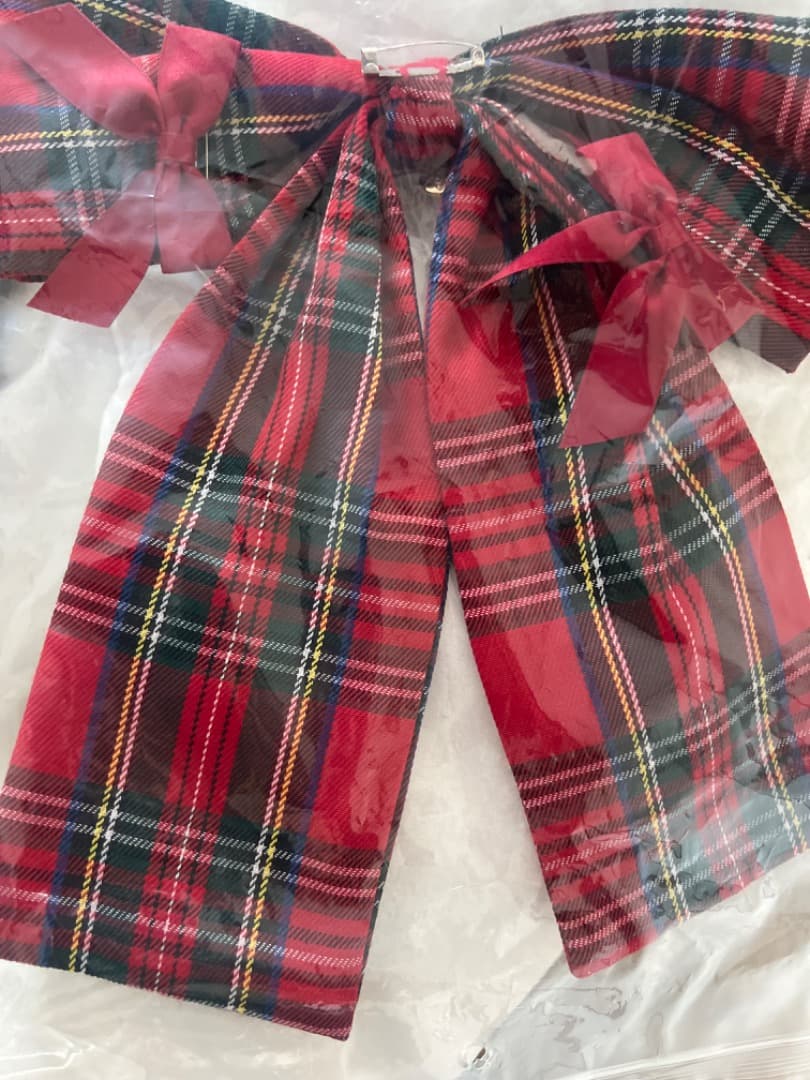 Amavel Dolly Holiday チェックワンピース（ミディ丈）