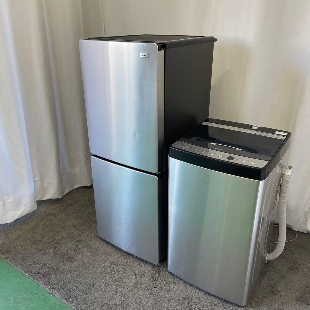154　設置無料　家電セット　人気　冷蔵庫　洗濯機　小型　一人暮らし　シルバー
