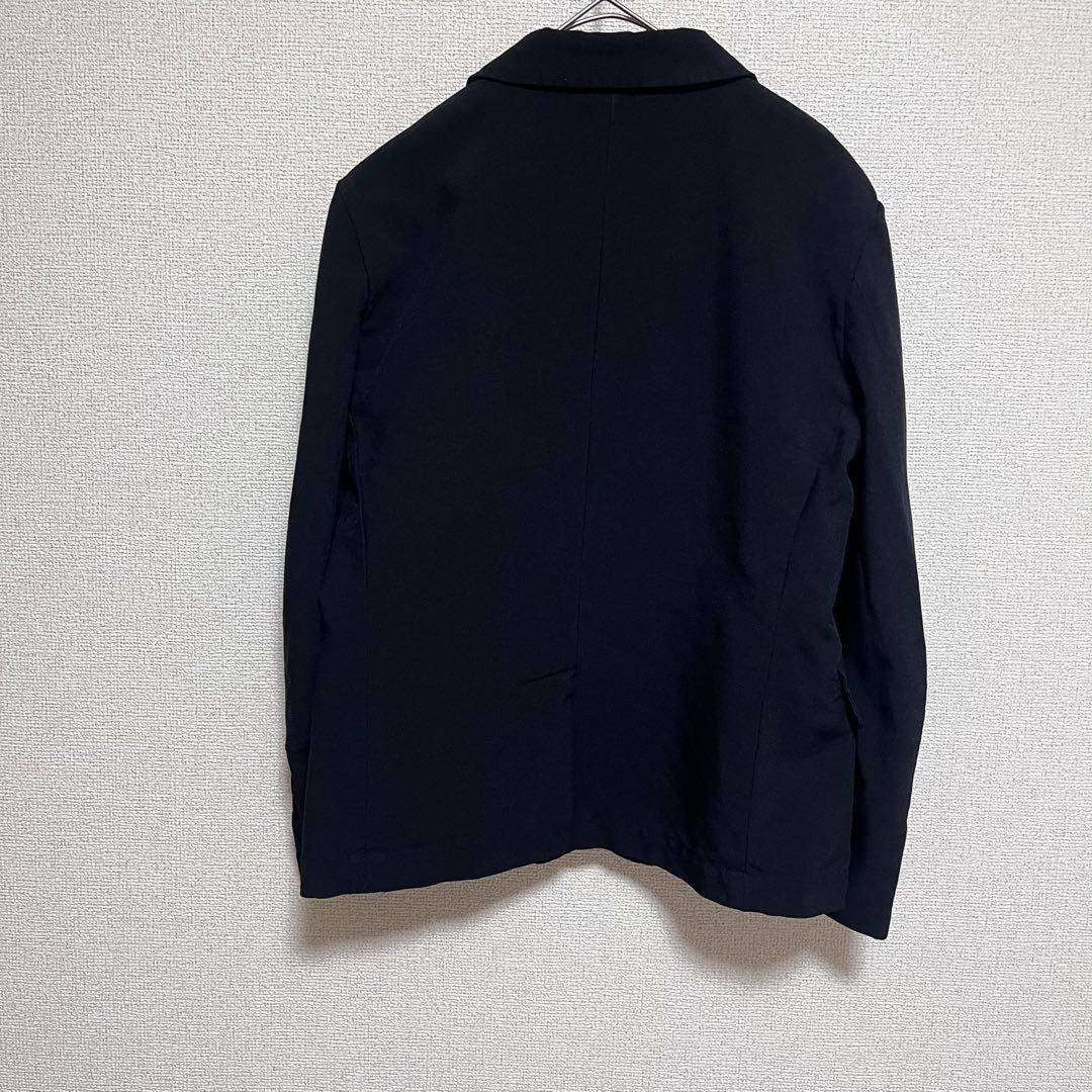美品　ブラック コムデギャルソン　ポリ縮絨　ジャケット