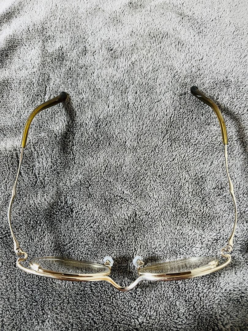 様*様 999.9 フォーナインズ眼鏡　チタン　ゴールド