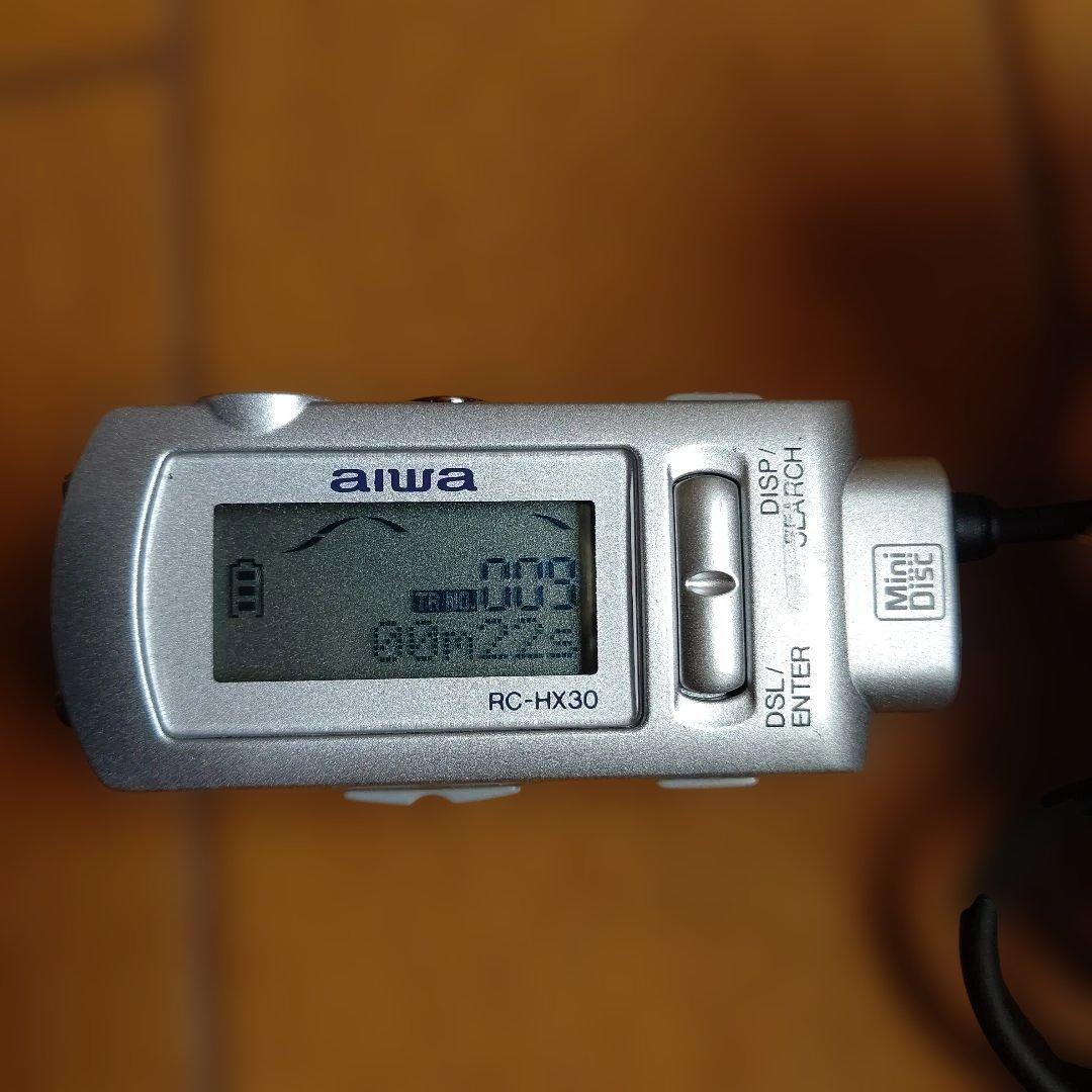 極美品 AIWA ミニディスクプレーヤー AM-HX50