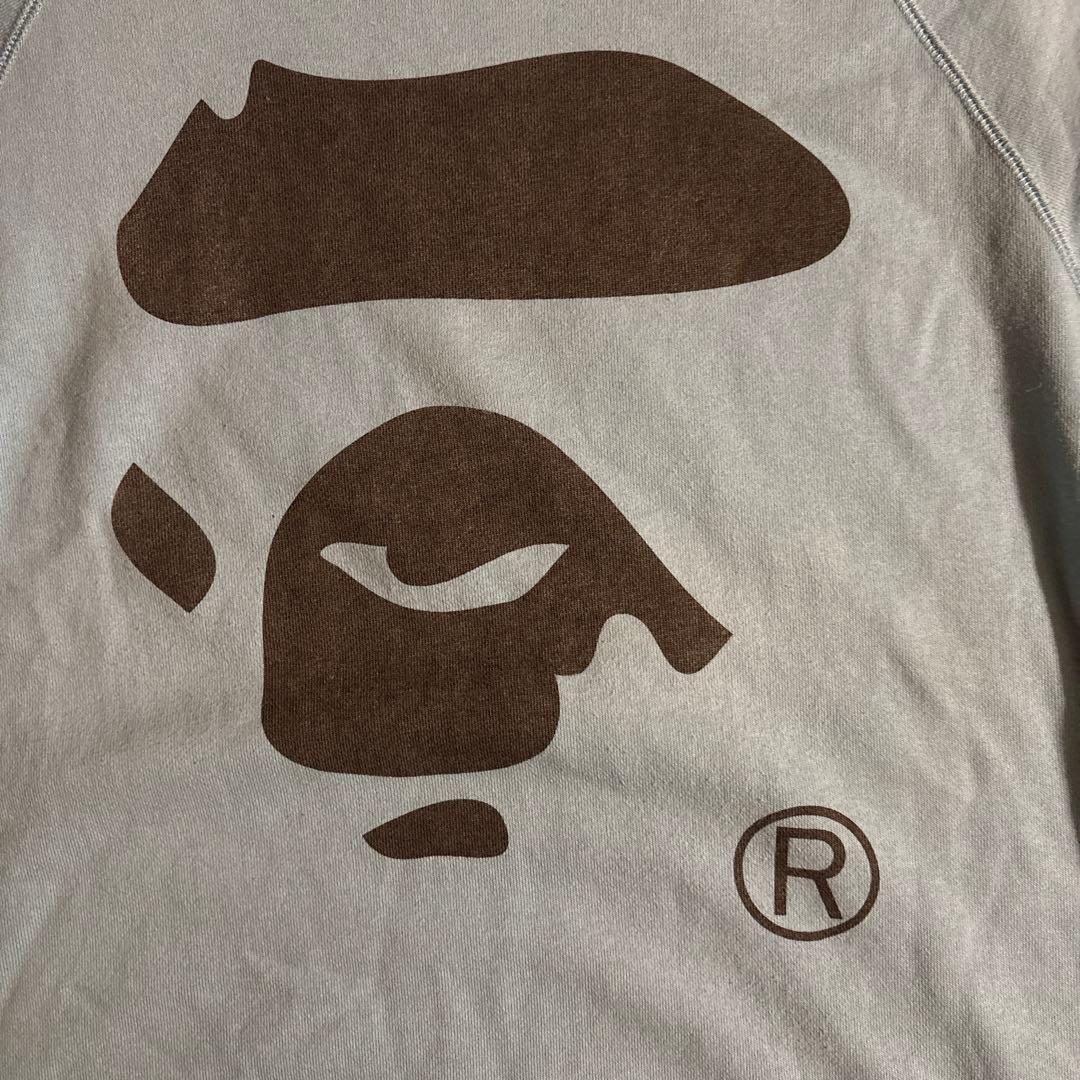 A Bathing Ape サックスブルー スウェットLサイズ