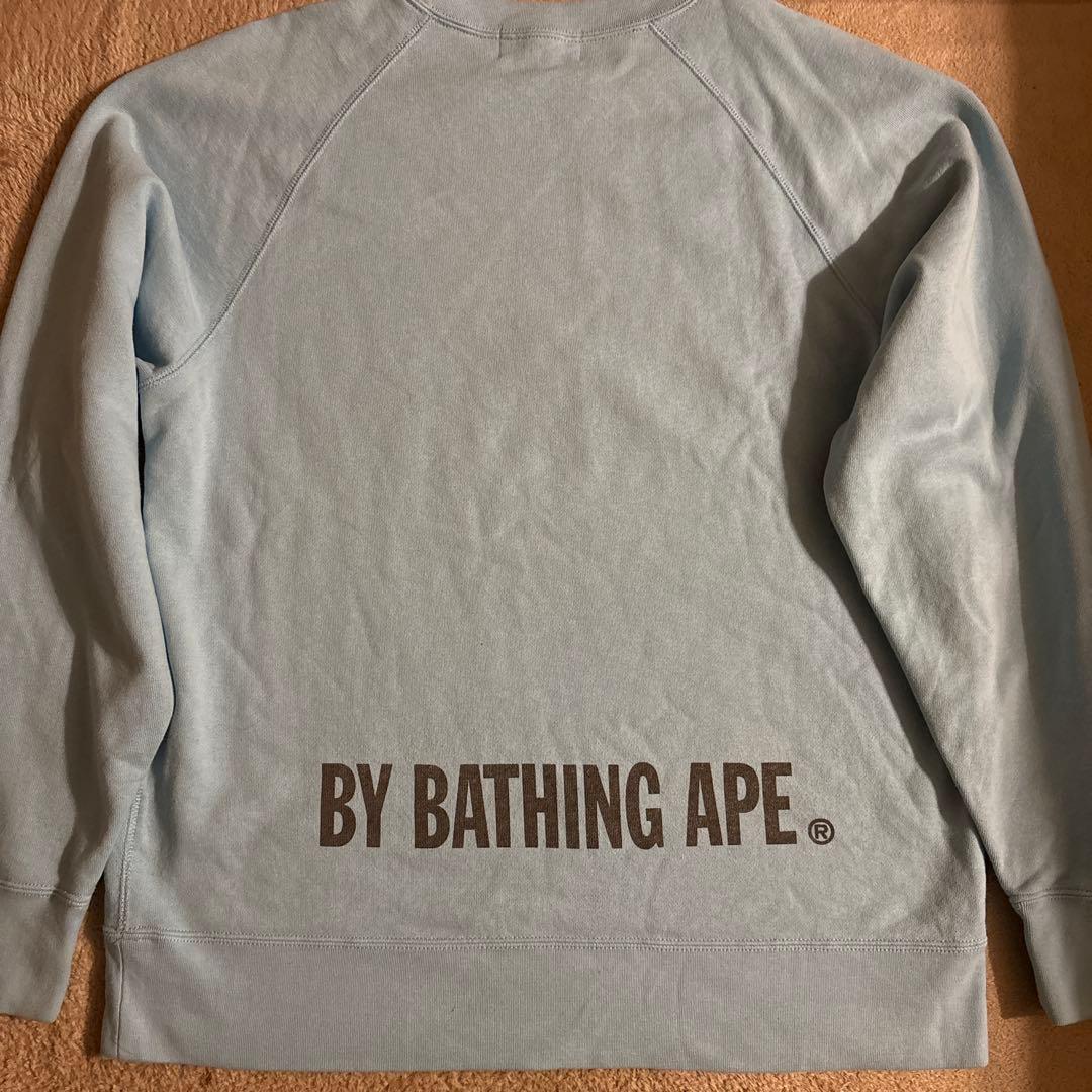 A Bathing Ape サックスブルー スウェットLサイズ