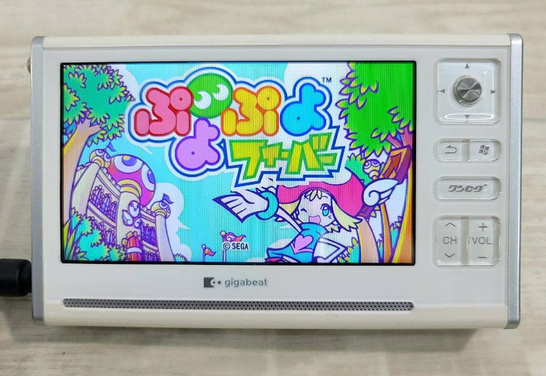 【良品】TOSHIBA ワンセグテレビ gigabeat V401