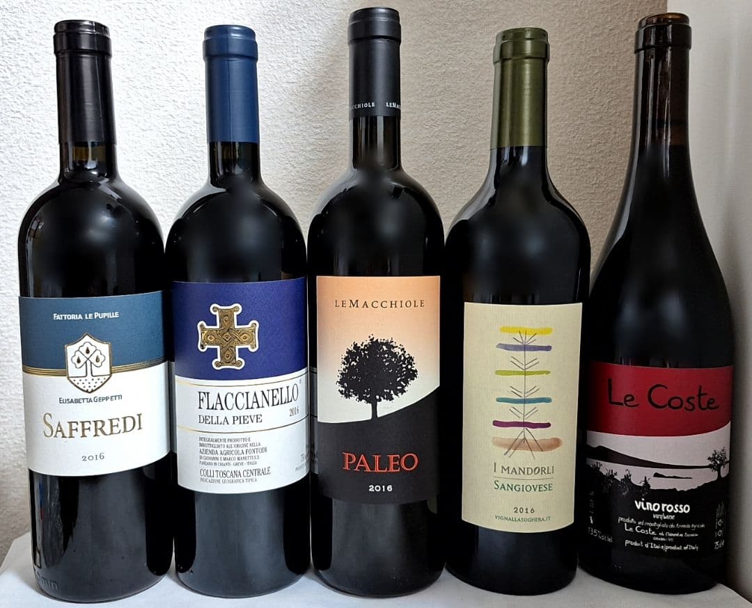 WA100点 フォントディ2016年を含む　イタリアワイン2016年　５本セット