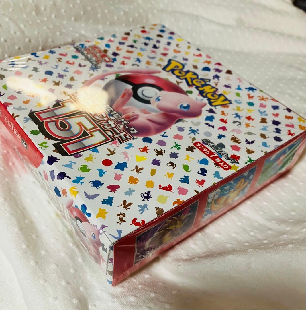 ポケモンカード　151 box シュリンク付き