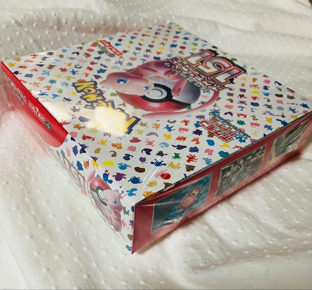 ポケモンカード　151 box シュリンク付き