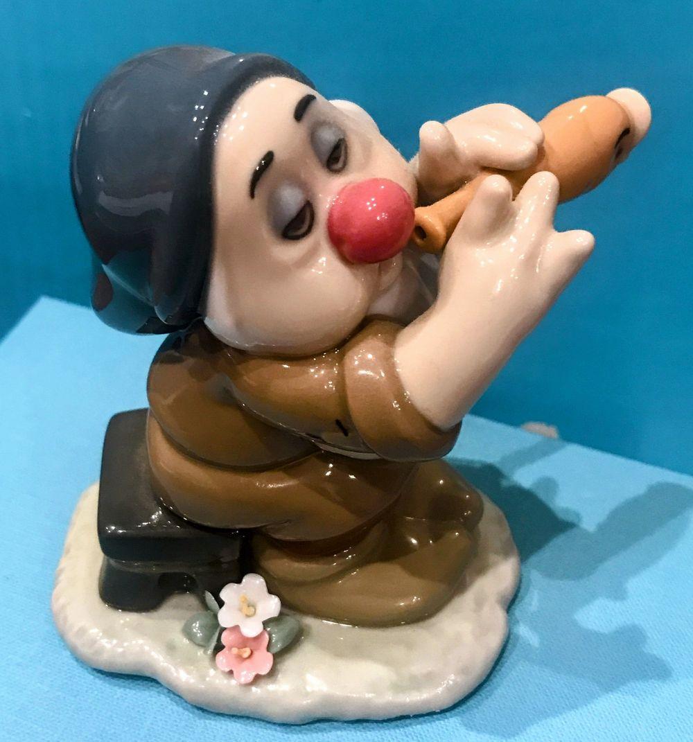 リヤドロ LLADRO スリーピー 80周年記念作品 白雪姫と7人の小人 美品