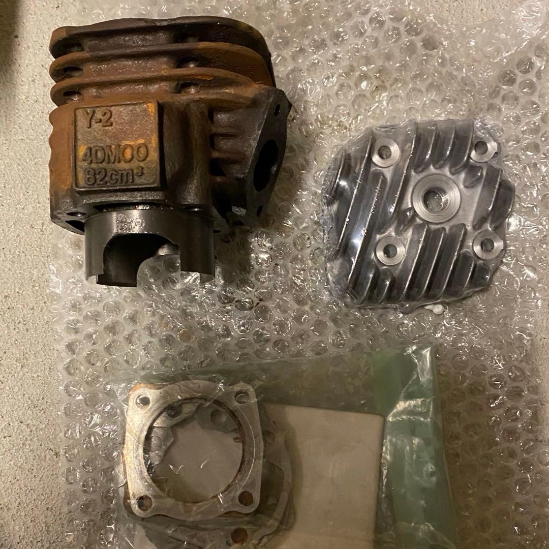 ジョグ JOG90用 純正シリンダー、ピストンセット　※新品シリンダーヘッド付き