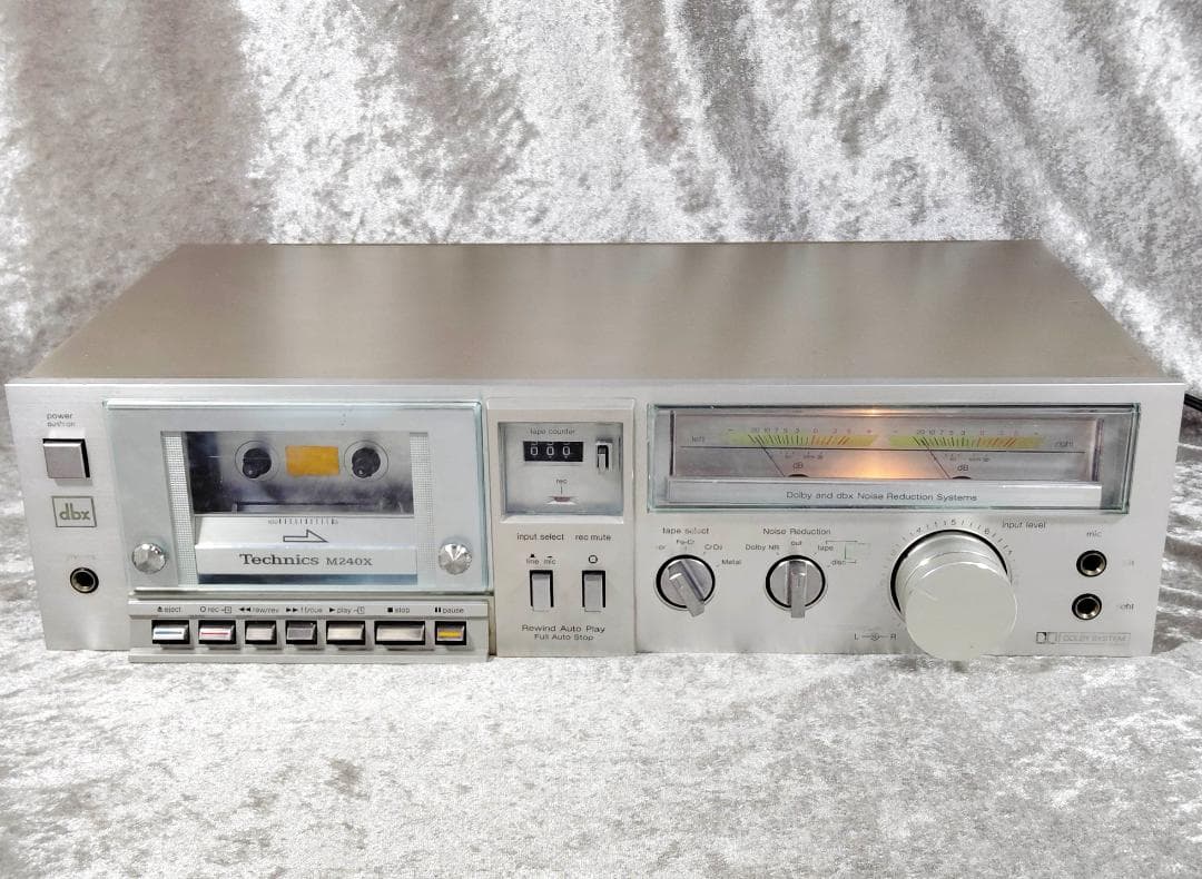 Technics RS-M240X カセットデッキ 録音再生良好