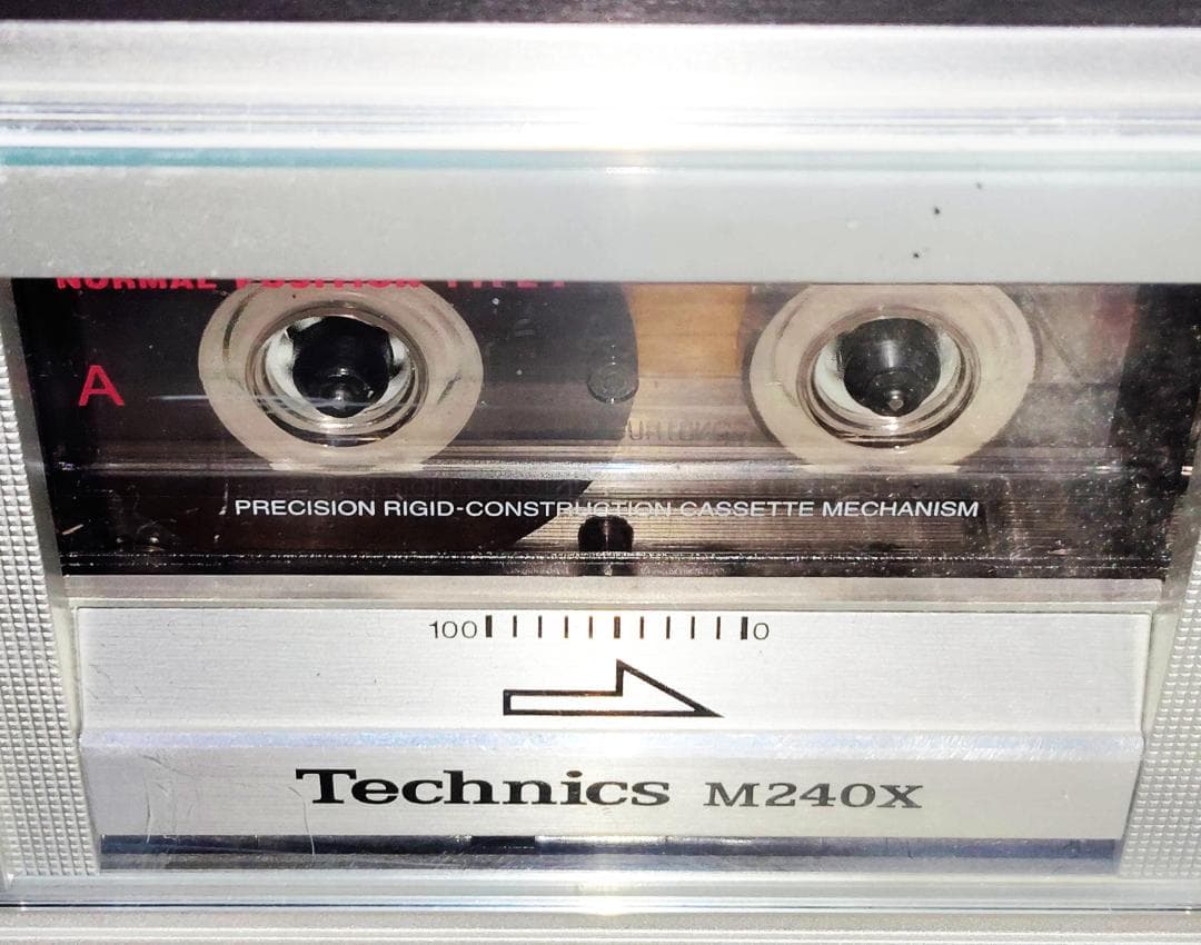 Technics RS-M240X カセットデッキ 録音再生良好