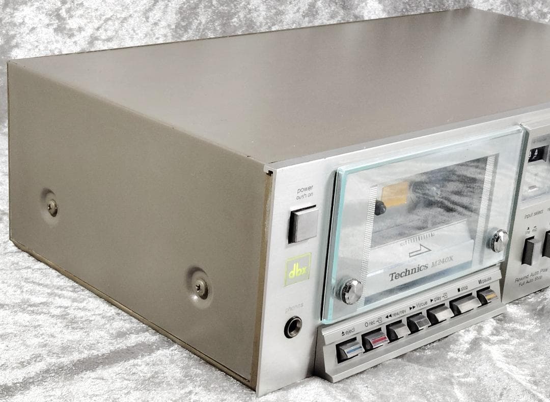 Technics RS-M240X カセットデッキ 録音再生良好