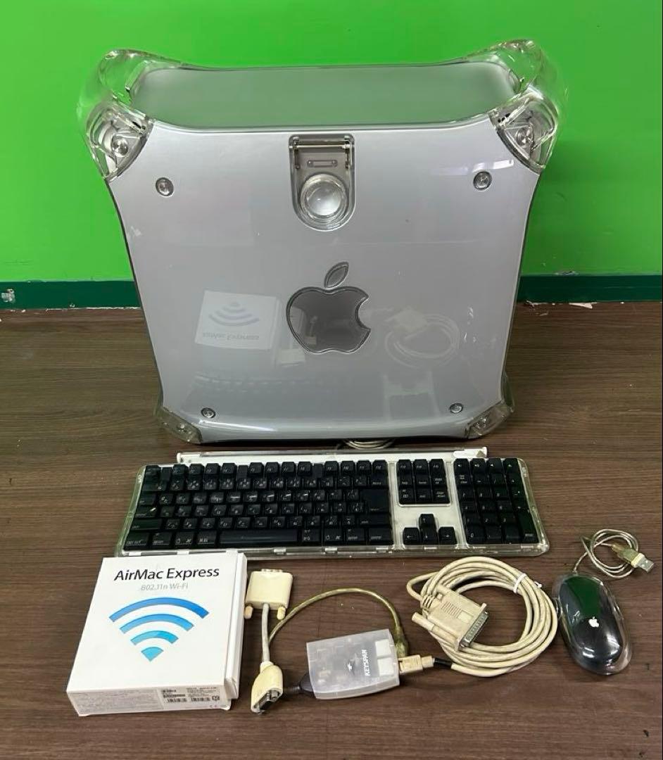 動作商品　power Mac Ｇ4 MDD 1.と１０.3パンサー 4枚組など