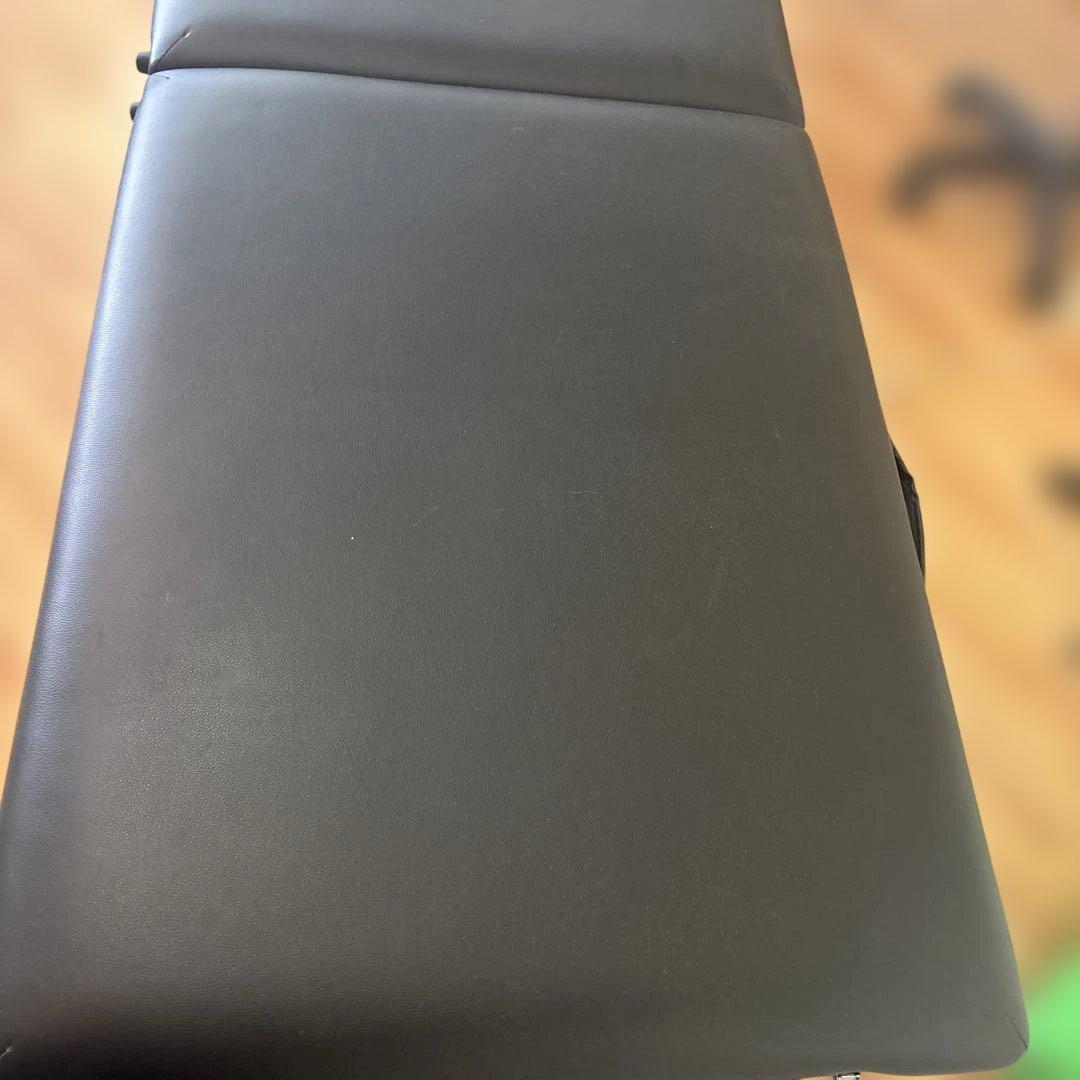 軽量 折りたたみ木製マッサージベッド　ブラック