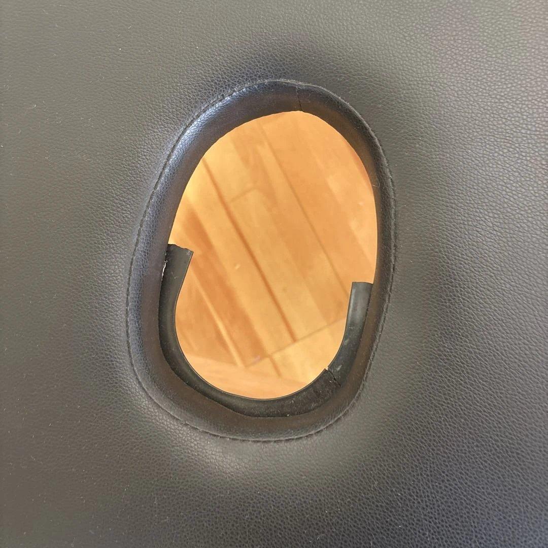 軽量 折りたたみ木製マッサージベッド　ブラック