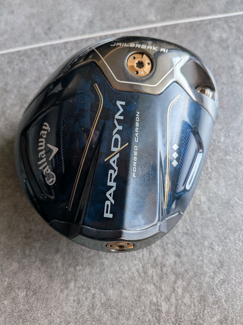 ●かなり美品　名器●パラダイム　トリプルダイヤモンド　ドライバー　９度ヘッドのみ