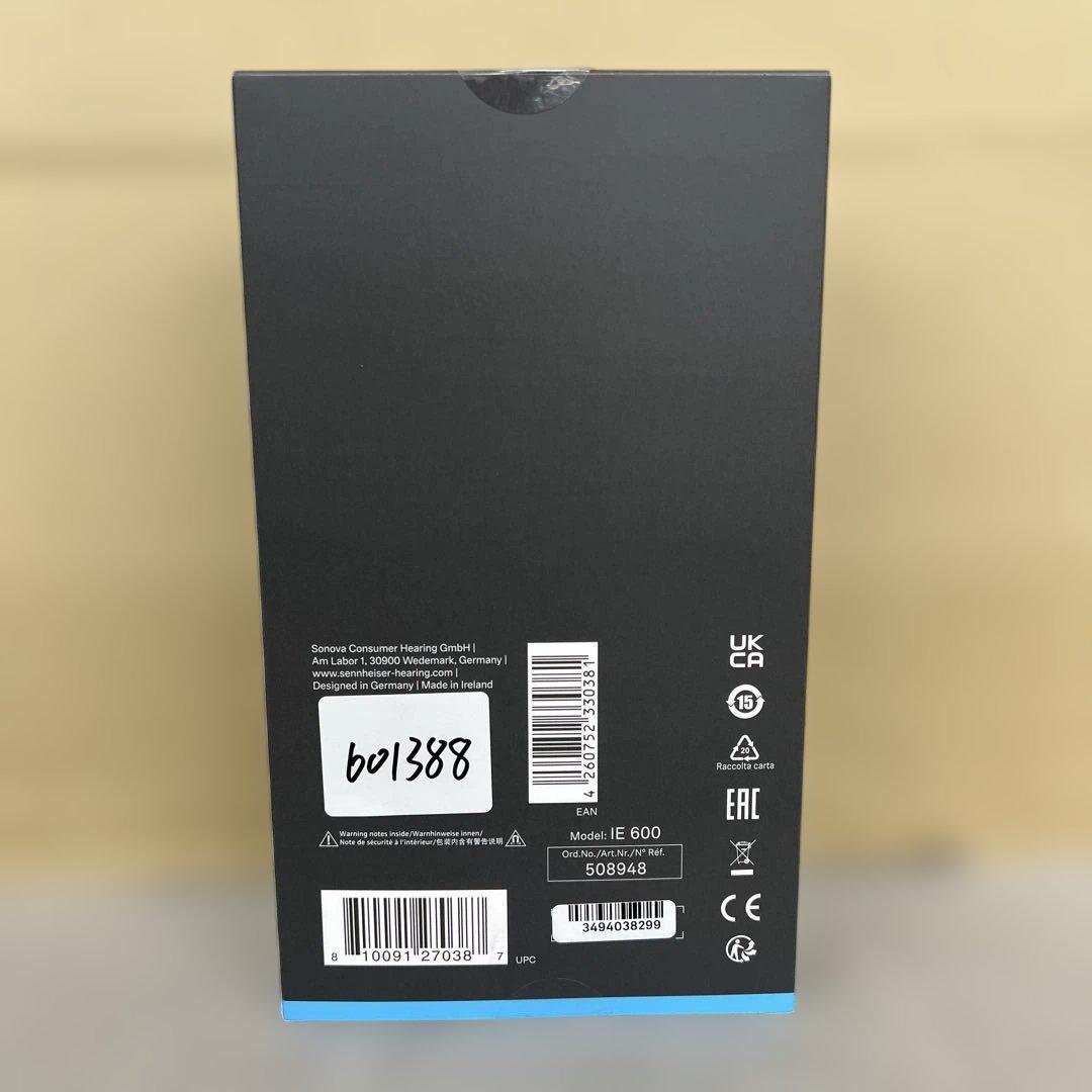 601388 未開封　Sennheiser イヤホン 有線 IE 600