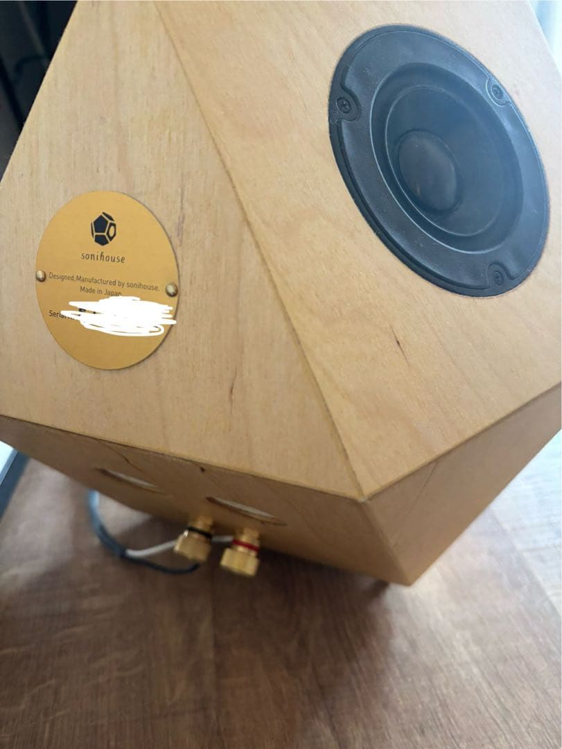【期間限定価格】sonihouse スピーカーsight バーチ仕上げ