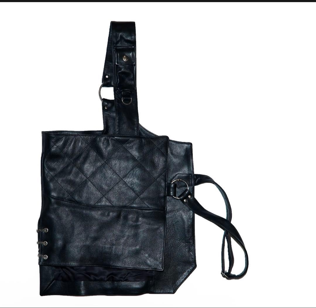 el conductor / LEATHER HALF VEST ベスト