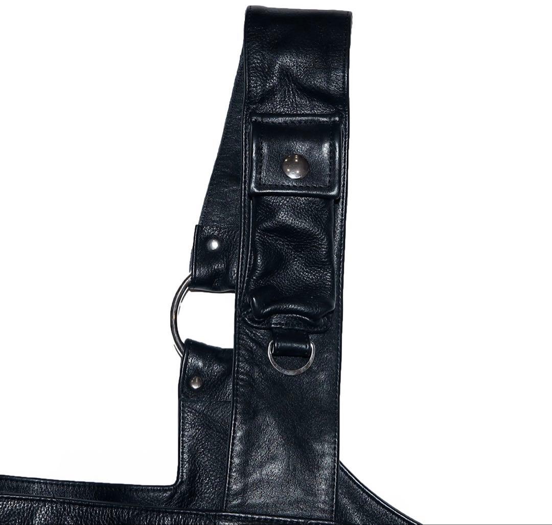 el conductor / LEATHER HALF VEST ベスト