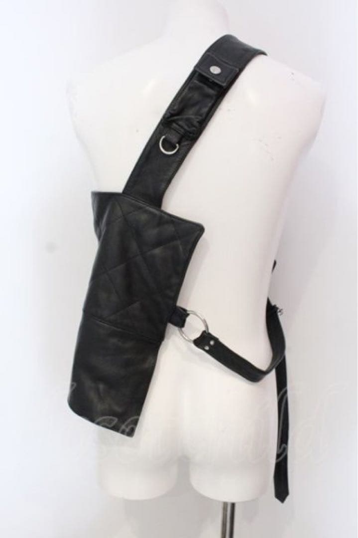 el conductor / LEATHER HALF VEST ベスト