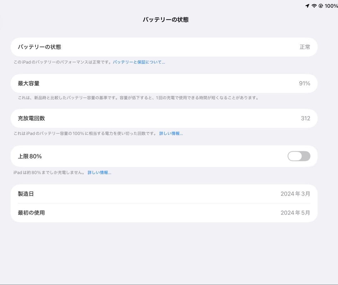 11インチiPad Pro M4 Wi-Fiモデル　256GB MVV83J/A