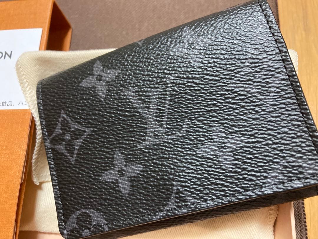 【新品未使用】　　専用　LOUIS VUITTONモノグラム エクリプス名刺入れ