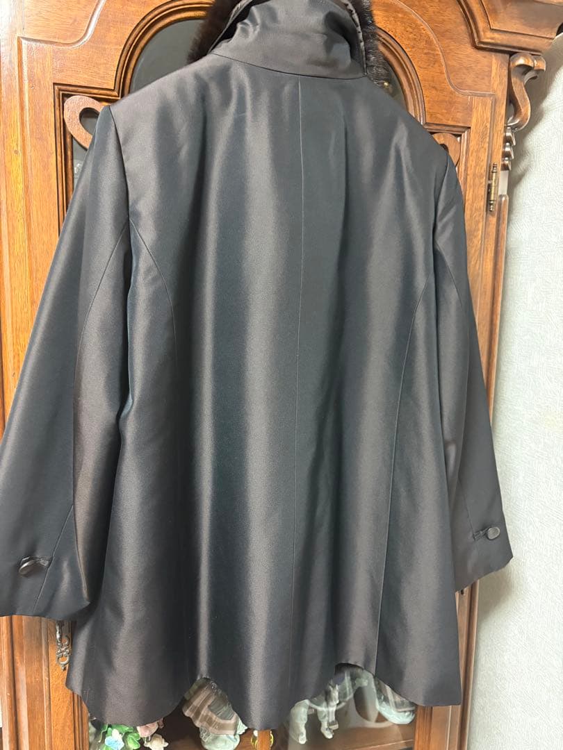 美品レリアン 13➕毛皮インナー付きコート