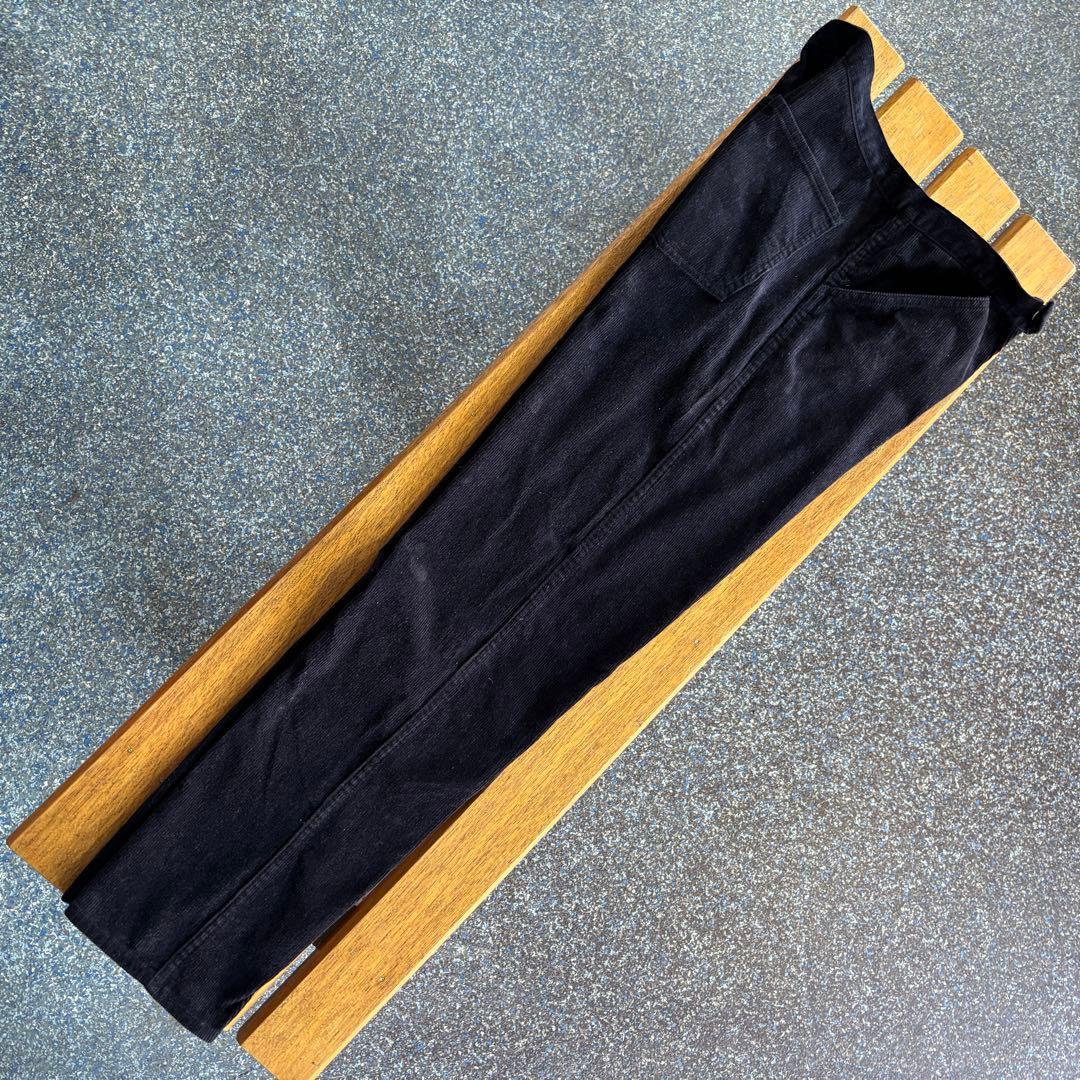 ANATOMICA　コーデュロイ マックイーンパンツ ブラック