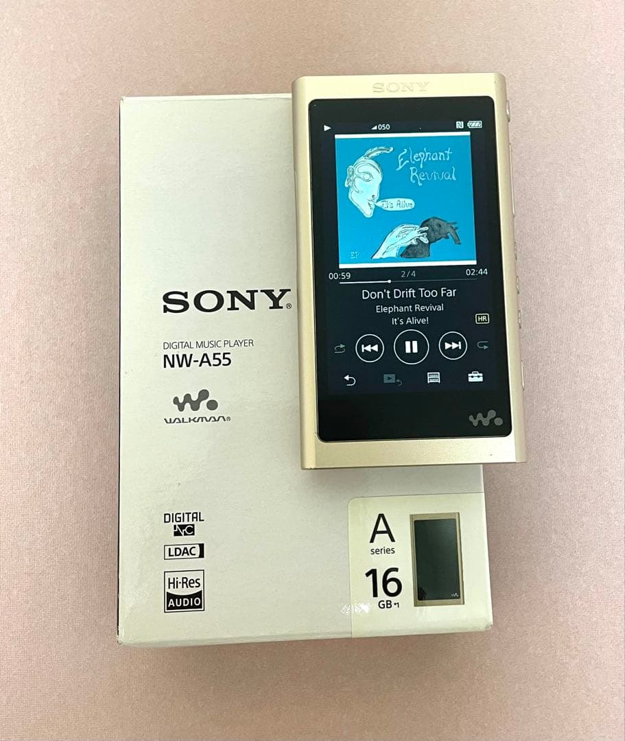 NW-A55 SONY WALKMANゴールド ウォークマン ソニー プレイヤー