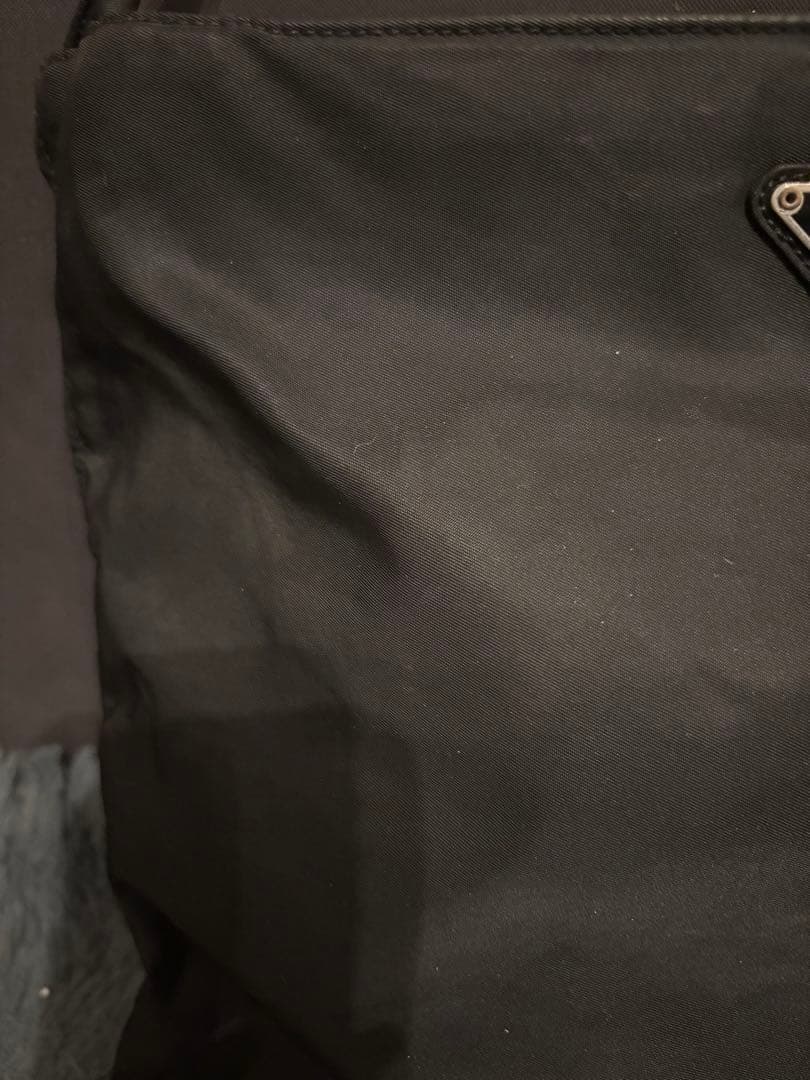 PRADA プラダ テスート 三角ロゴプレート ナイロン ショルダーバッグ