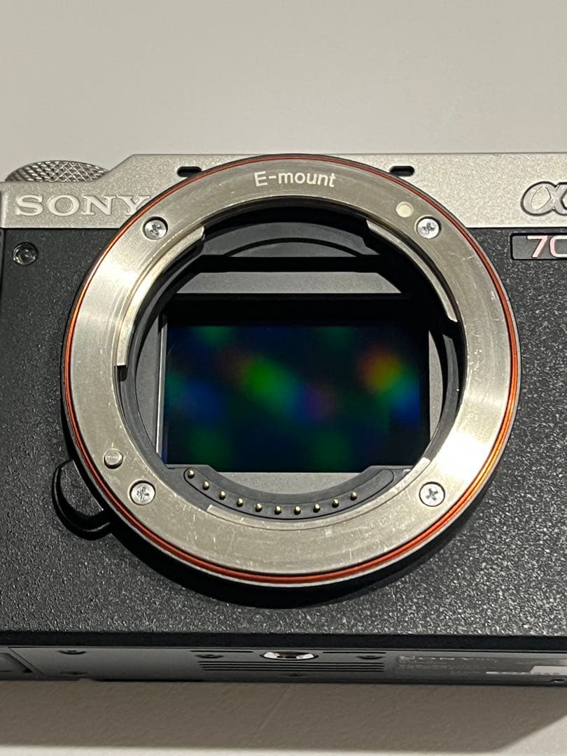 SONY α7c 本体のみ　革ケース付き