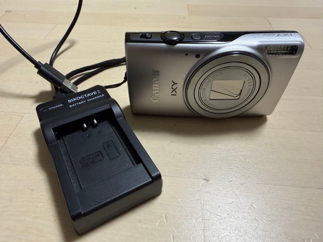 【美品】Canon IXY 640 シルバー