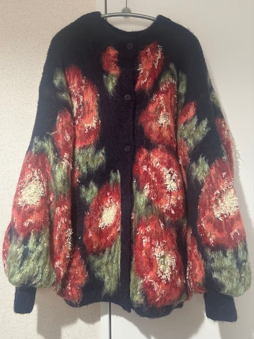 2601042 VERONICA JACQUARD KNIT CARDIGAN