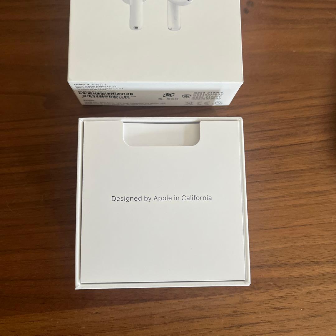 Apple AirPods 4(ホワイト) あずきんとき　売り切れ