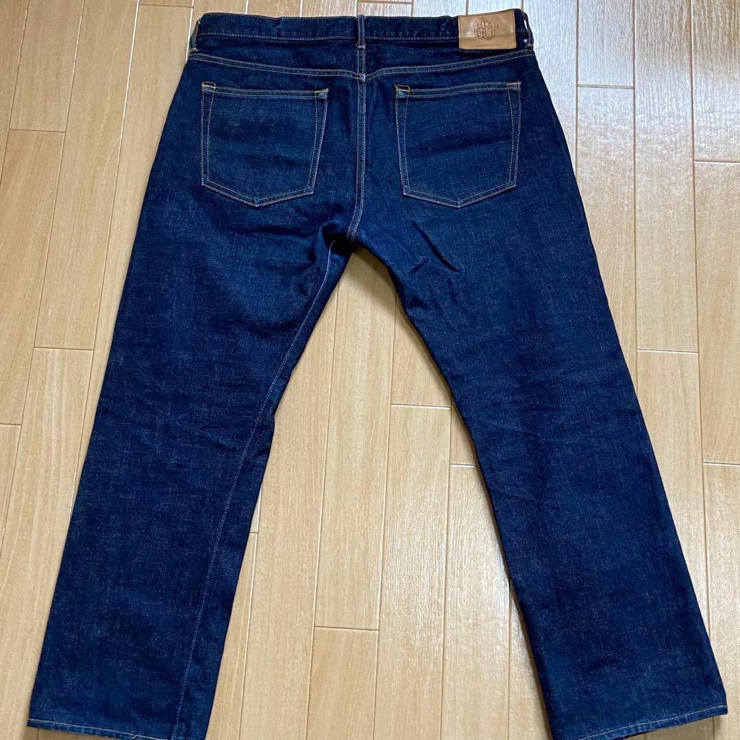 W36ジャパンブルー ジーンズ　濃紺ストレッチデニム