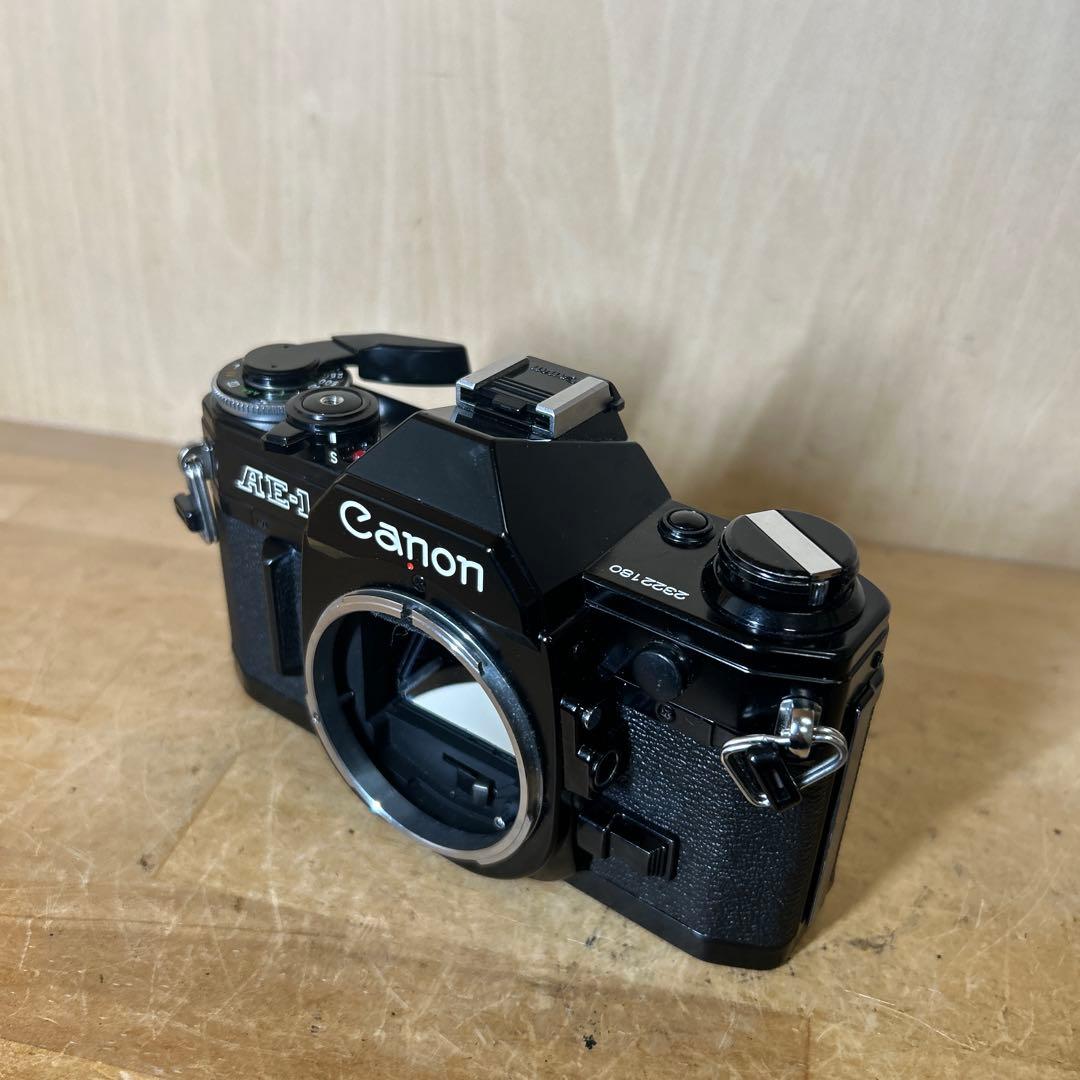Canon AE-1 ブラックボディー完動極美品