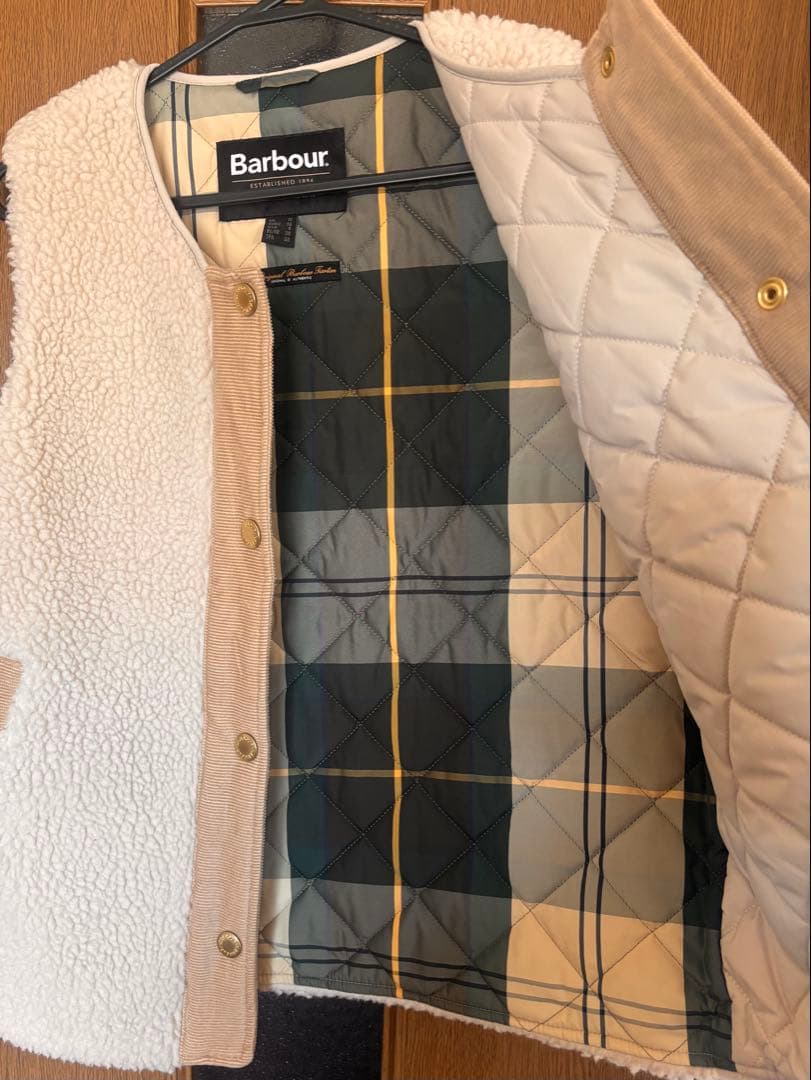 Barbour バブアー dulsie ボア ライナー ベスト