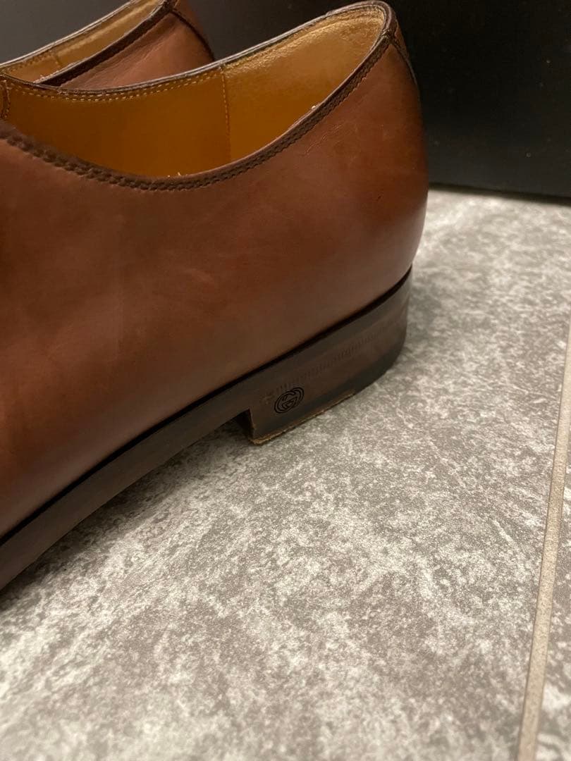 GUCCI グッチ レザー レースアップシューズ サイズ9 / 28cm