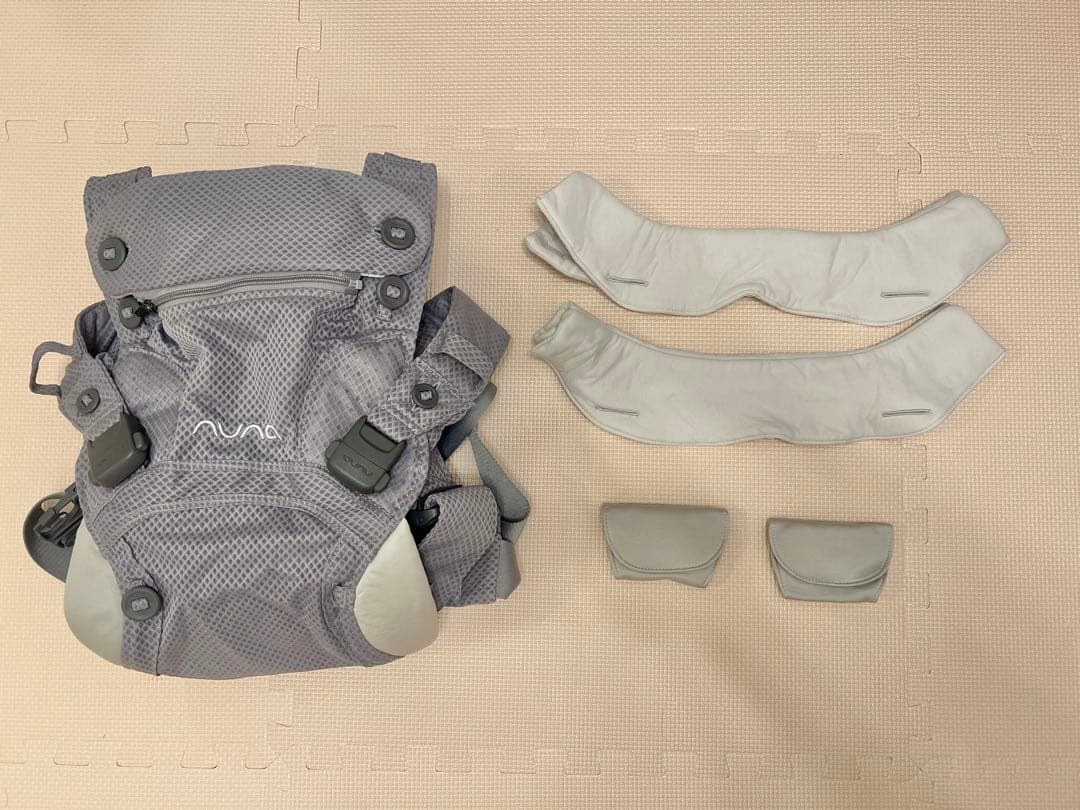 NUNA ヌナ カドルクリック 抱っこひも フォグ 美品