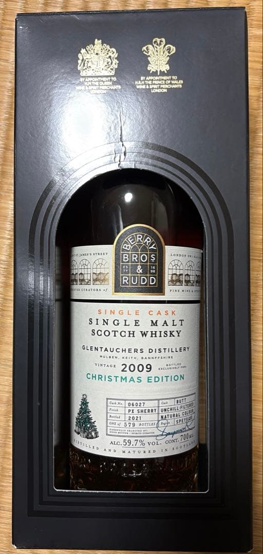 P*i様 BERRY BROS & RUDD 2009 シングルモルトウイスキー